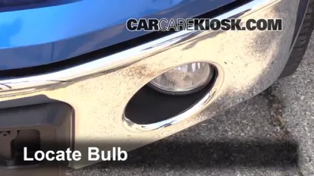 2011 Ford F-150 XLT 3.5L V6 Turbo Crew Cab Pickup Éclairage Feu antibrouillard (remplacer l'ampoule)